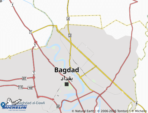 Mapa MICHELIN al-Wazeeriyyah wal-Sina'ah - ViaMichelin