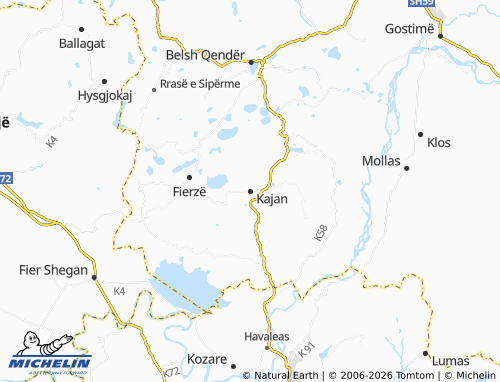 Carte MICHELIN Kajan - ViaMichelin