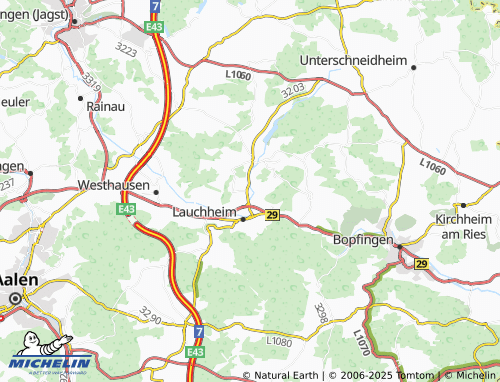 MICHELIN Stetten map - ViaMichelin