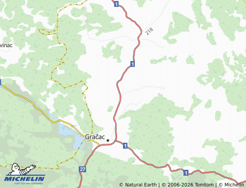 Mapa MICHELIN Deringaj - ViaMichelin