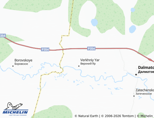 MICHELIN-Landkarte Shutka - ViaMichelin