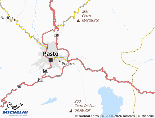 MICHELIN La Cadena map - ViaMichelin