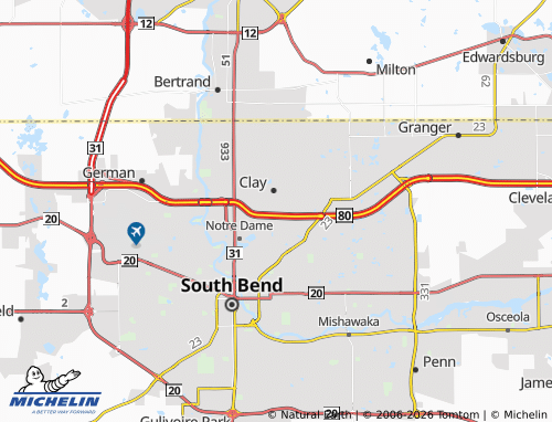 Mappa MICHELIN Georgetown - ViaMichelin