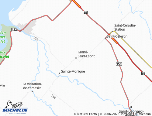 MICHELIN Grand-Saint-Esprit map - ViaMichelin