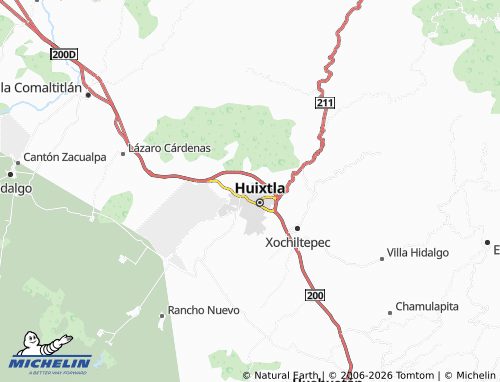 Mappa MICHELIN Progreso - ViaMichelin