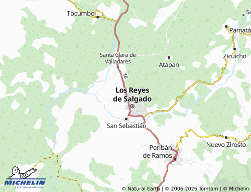Mapa MICHELIN Agua Blanca - ViaMichelin
