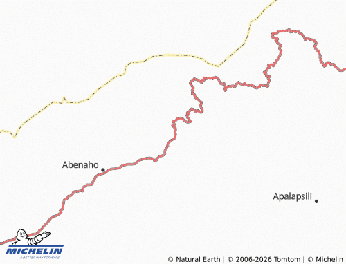 MICHELIN Dombomi map - ViaMichelin