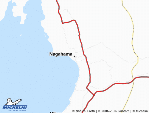 MICHELIN-Landkarte Nagahama - ViaMichelin