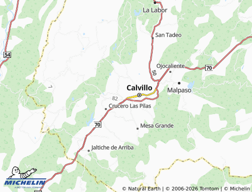 Mappa MICHELIN Campo Militar 14 Ava Cine - ViaMichelin
