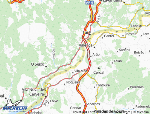 MICHELIN O Barral map - ViaMichelin