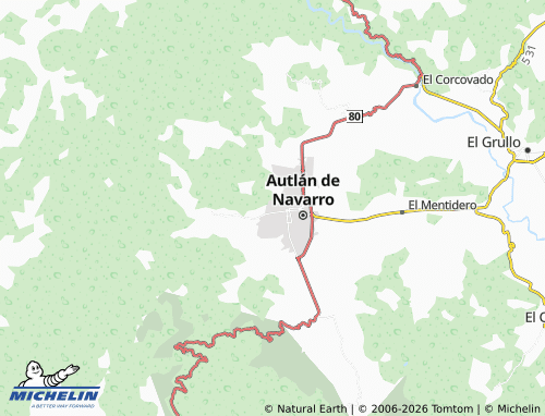 Mapa MICHELIN La Primavera - ViaMichelin