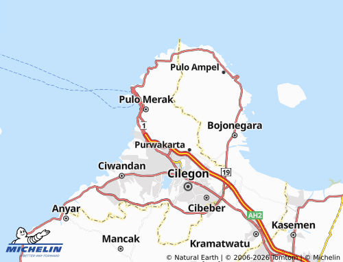 Mapa MICHELIN Grogol - ViaMichelin