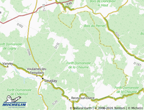 Mapa MICHELIN Lucey - ViaMichelin
