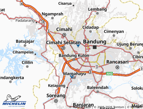 MICHELIN Melong map - ViaMichelin