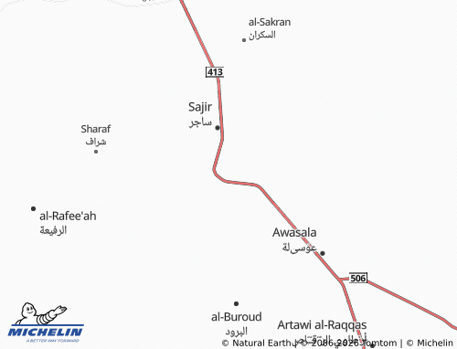 MICHELIN-Landkarte al-Rayyan - ViaMichelin