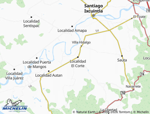 Mapa MICHELIN Marcos Flores - ViaMichelin