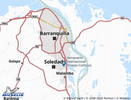 Carte MICHELIN El Río - ViaMichelin