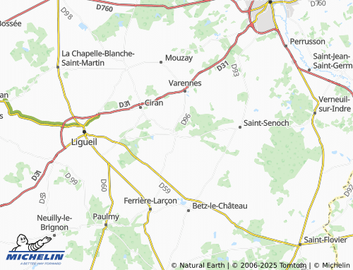 Carte MICHELIN Esves-le-Moutier - ViaMichelin
