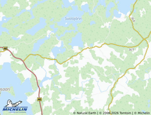 MICHELIN-Landkarte Pukkila - ViaMichelin