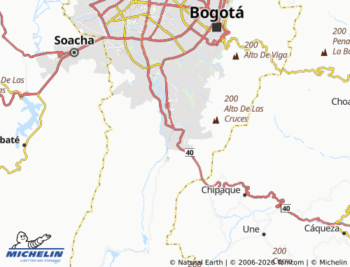 Mappa MICHELIN El Virrey - ViaMichelin