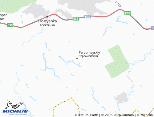 MICHELIN-Landkarte Pervomayskiy - ViaMichelin