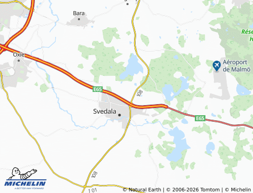 MICHELIN-Landkarte Sjödiken - ViaMichelin
