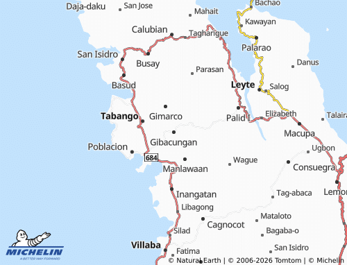 MICHELIN Gibacungan map - ViaMichelin