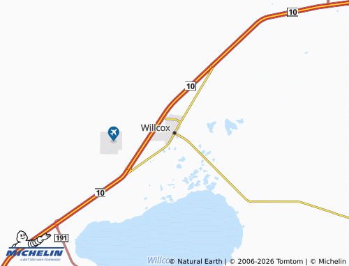 Kaart MICHELIN Willcox - ViaMichelin