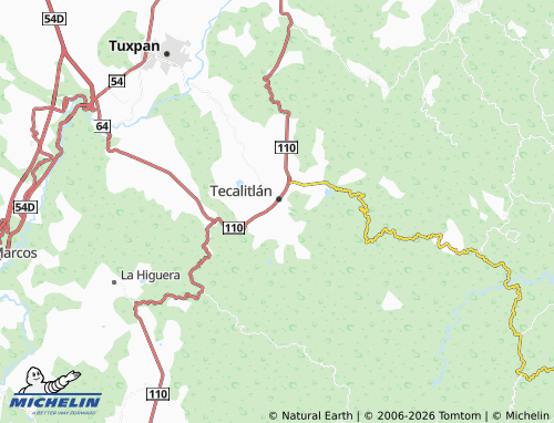 Mapa MICHELIN Naranjitos - ViaMichelin