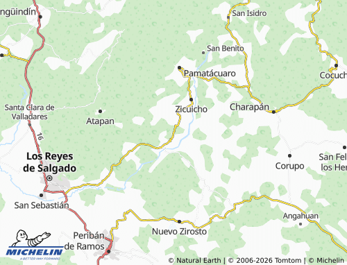 MICHELIN Cherato map - ViaMichelin
