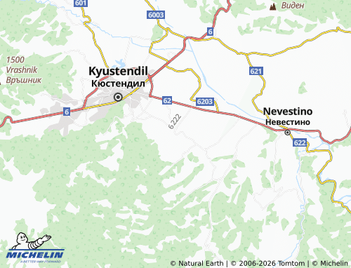Kaart MICHELIN Granitsa - ViaMichelin
