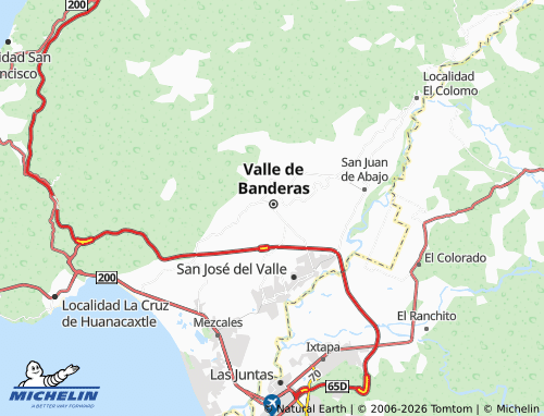 Carte MICHELIN Rinconada del Valle - ViaMichelin