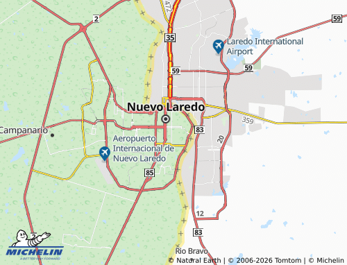MICHELIN-Landkarte Guerrero - ViaMichelin