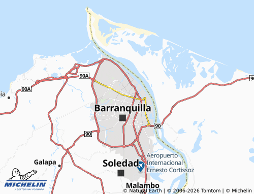 Mappa MICHELIN Boston - ViaMichelin