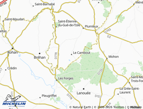 Mapa MICHELIN Le Cambout - ViaMichelin