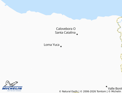 MICHELIN Loma Yuca map - ViaMichelin