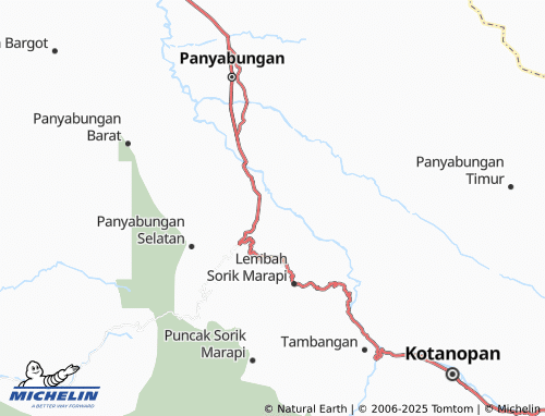 MICHELIN Parbangunan map - ViaMichelin