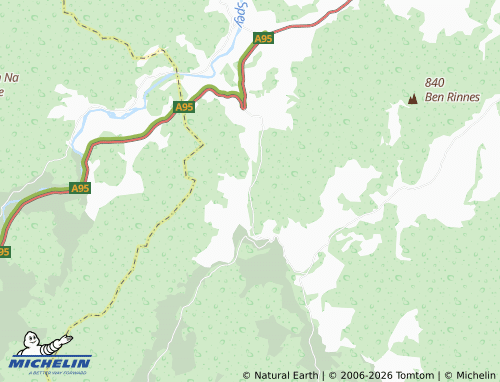 Carte MICHELIN Cairnacay - ViaMichelin