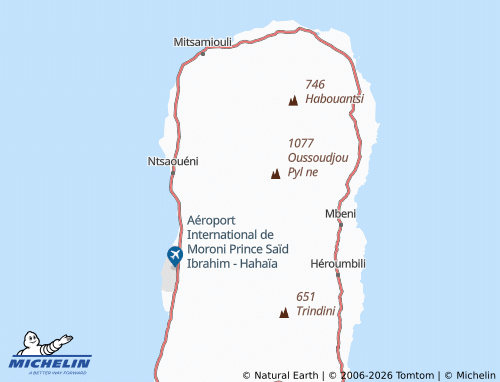MICHELIN Ivembeni map - ViaMichelin