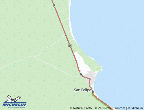 MICHELIN Plan Nacional Agrario map - ViaMichelin