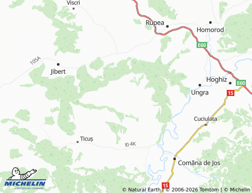 Carte MICHELIN Dăișoara - ViaMichelin