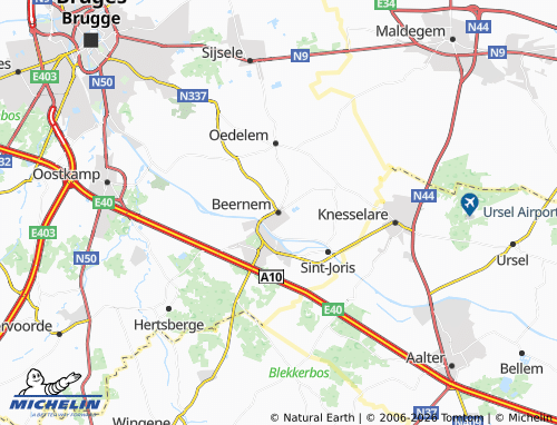 Mappa MICHELIN Beernem - ViaMichelin