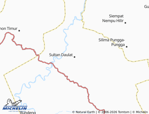 Mapa MICHELIN Sultan Daulat - ViaMichelin