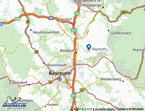MICHELIN Stöckig map - ViaMichelin