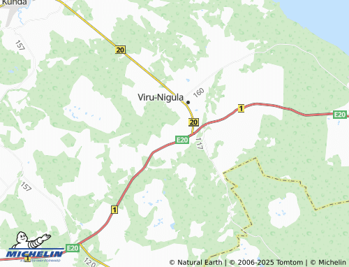 MICHELIN Võrkla map - ViaMichelin