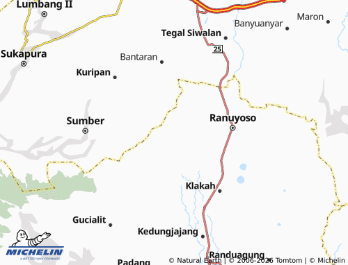 MICHELIN Jenggrong map - ViaMichelin