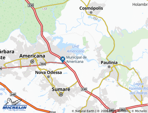 MICHELIN Balneário Riviera map - ViaMichelin