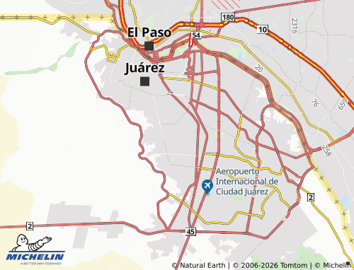 MICHELIN Luis Olague map - ViaMichelin
