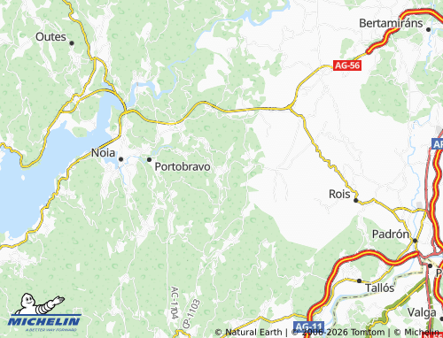 MICHELIN Vilacoba map - ViaMichelin