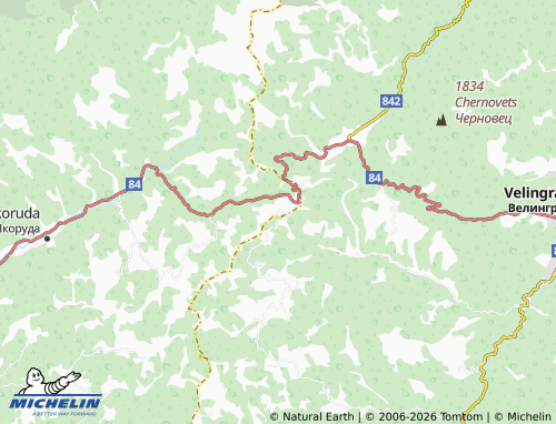 MICHELIN-Landkarte Avramovo - ViaMichelin